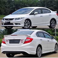 (PU) CIVIC FB Modulo Front Side Rear Skirt Spoiler Bodykit 2012 2013 2014 2015