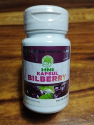 produk halal herba mata kapsul bilberry HNI