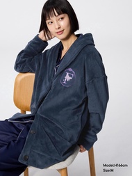 女裝 珊瑚絨家居開襟外套Frieren1 352043