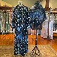 Nirina Set Dress Viscos + Jilbab Tensel by Dian Pelangi LIMITED EDITION Setelan Busana Muslim Maxi G