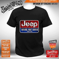 Jeep T-shirt Car T-shirt Offroad Shirt 4x4 4WD Four wheel drive wrangler willys CJ7 rubicon automoti