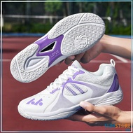 Giày Cầu Lông Thể Thao Lefus L030 Màu Trắng Tím - Giày Thể Thao Dành Cho Cả Nam Nữ