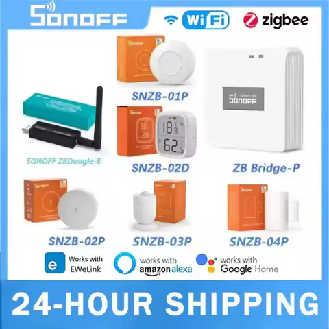 SONOFF Zigbee3.0 Bridge Pro/T&H Sensor/Door Sensor/Switch/Motion Sensor/ZBMINI-L2/SNZB-02D/01P/02P/0
