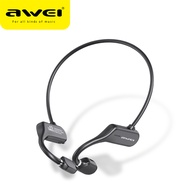 Awei A889BL Air Conduction Sport Earphone Wireless Bluetooth 5.0 Earbud For Running Handsfree Earphones Neckband Over Ear Headphone Stereo With Microphone