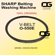 (ORIGINAL) ESX156 / ESX159 / ESX1521 SHARP O-510E O-550E Washing Machine Belting / Belting Mesin Bas