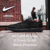 可6期分期0利率 👟NIKE Air Jordan 1 OG SP X 聯名Travis Scott Black Phanton黑色幻影 男女同款球鞋 DM7866-001