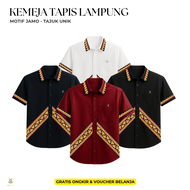 KEMEJA TAPIS LAMPUNG - JAMO MOTIF TAJUK UNIK - KEMEJA TAPIS LAMPUNG - KEMEJA PRIA LAMPUNG - KEMEJA K