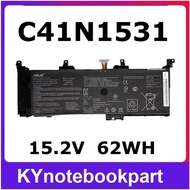 BATTERY ORIGINAL ASUS ROG Strix GL502VS GL502VS-1A GL502VSK GL502VY-DS71 C41N1531
