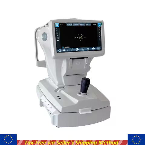 RK-800 Auto Refractor Keratometer 9 Inch Touch Screen Autorefractometer Optometry Equipment Eye Exam