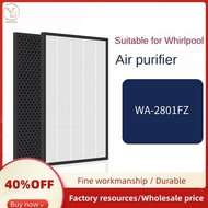 Filter Replacement Parts for Whirlpool WA-2801FZ Air Purifier Humidifier HEPA Filter and Activated Carbon Filter Set