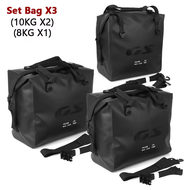 Dalaman Tas ข้างกระเป๋าเดินทางสีดำมอเตอร์ไซค์สำหรับ BMW R1300GS ADVENTURE R 1300 GS ผจญภัย1300GSA กร