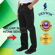 Dexwin Seluar Slack Hitam Sekolah School Black Pants