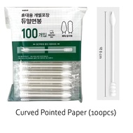 Korea Daiso Individually Wrapped Multi-Type Cotton Swabs