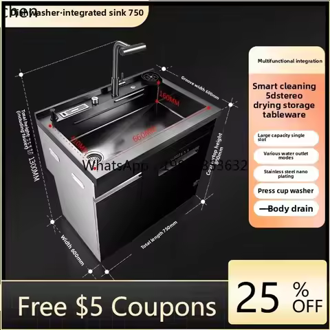 XW Sink steam cleaner Integrated Disinfection steam cleaner Large Capacity Hot Air Drying Integrated