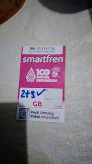 (langsung-reg) HARGA PROMO KARTU PERDANA SMARTFREN 2GB+BONUS 3GB KUOTA MALAM BISA SEMUA JENIS HP BIS