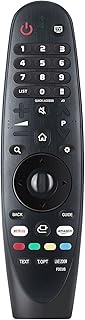 AULCMEET AN-MR18BA Replace Remote No Voice Compatible with LG 4K OLED TV OLED65B8STB,OLED55E8PTA,OLE