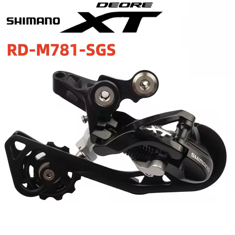 Shimano DEORE XT Series RD-M781-SGS Rear Derailleur 10 Speed For MTB Mountain Bike Original Shimano