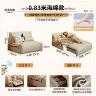 เตียงโซฟาไฟฟ้าอัจฉริยะควบคุมด้วยเสียงสำหรับพื้นที่เล็ก โซฟา ปรับ นอนได้ lazyboy chair sofa bed เก้าอ