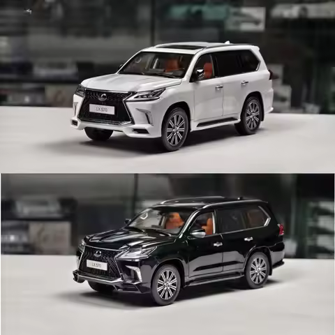 Diecast LCD 1:18 Scale Lexus LX570 Alloy Car Model