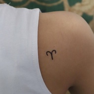 LOKAL [LOCAL PRODUCT] ARIES TEMPORARY TATTOO | ZODIAC TATTOO | ZODIAC SIGN | HORRORE TATTOO | HALLOW