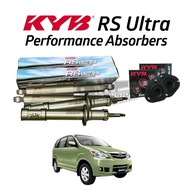 KYB RS ULTRA TOYOTA AVANZA FULL PACKAGE (ABSORBER FRONT AND REAR + MOUNTING) KYB RS ULTRA