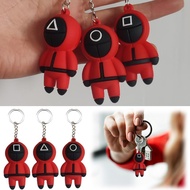 Game Doll Bag Pendant Korean Squid Game Cartoon Character Keychain Accessory All-match E8