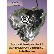 [Installation Provided] Toyota Alphard / Vellfire 2.5 AGH30 K115 CVT Gearbox CVT Auto Gearbox [Trade