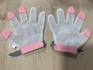 ^^包郵^^ 幼兒防抓手套一對 不易脫落 未使用品#濕疹
