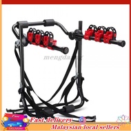 Ready Stock💓💓3 Bikes Bicycle Rear Mount Carrier Car Truck SUV Trunk Mount Rear Rack Hatchback with Straps Bike