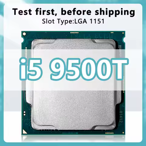 Core i5-9500T CPU 6 cores 6 threads 2.2GHz 9MB 35W 9th Generation Processor LGA1151 for H370 Z390 Mo