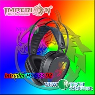 GAMING Imperion Intruder HS G33 D1 / D2 RGB USB 3.5mm Wired Gaming Headset with mic for PC/Laptop/PS