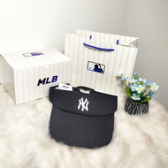 หมวกแก๊ปMLB YANKEES VISOR CAP หมวกNY Visor ของแท้ 100% จากช๊อปเกาหลี