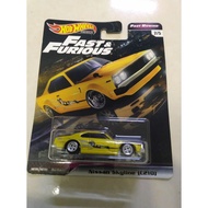 Hot Wheels Fast & Furious Premium Fast Rewind ~ Nissan Skyline (C210) yellow 2/5