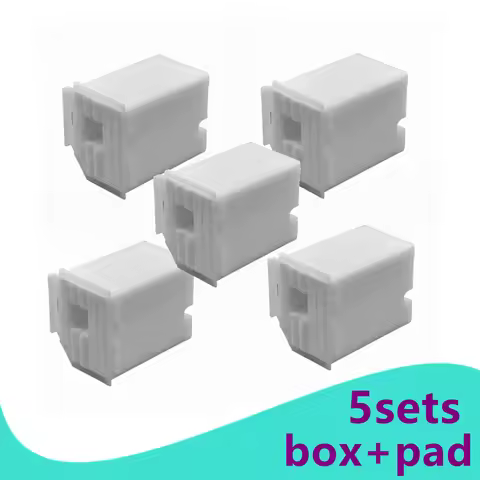 5PCS Waste Ink Box For Epson L5290 L5190 L5198 L5298 L3200 L1250 L3200 L3210 L3108 Ink Tank With Pad