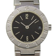 寶BVLGARI(BVLGARI) BB23SS 不鏽鋼石英模擬顯示黑色錶盤女士腕錶 [二手]