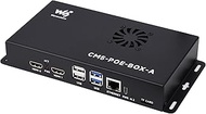 Wonrabai Compute Module 5 Mini-Computer Kit with PoE Feature, Metal Case, Power Supply Adapter, CM5 