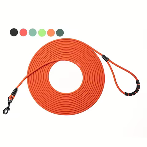 Dog Leash Long Lead Training Tracking Line Comfortable Handle Heavy Duty Rope 5ft 10ft 20ft 30ft for