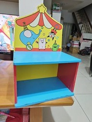 【銓芳家具】馬戲團 多功能鞋櫃椅 40*26*58cm 可當玩樂桌 鞋櫃 穿鞋椅 鞋櫃椅 書櫃 玩具收納櫃 幼兒學習椅 1130726
