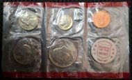 5005 美國1971錢幣套裝(包括罕有71年半美元甘迺迪硬幣)