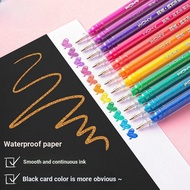 TikTok Glitter Gel Pen Glitter Glitter Glitter Glitter Pen Student Use 6-Color Handbook Pen Color Ma