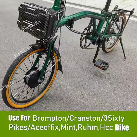 Pig Nose Front Bag for Brompton 8inch Folding Bike Front Bag/Cranston/Pikes/Aceoffix/Kosda/Mint/3Six