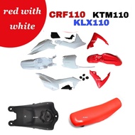 ชุดสีวิบาก เฟรมวิบาก HONDA CRF110 CRF110F ขนาดทรง110cc ชุดเฟรมวิบากCrf110 ชุดสีวิบากCrf110 (ได้ครบชุ