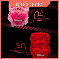 Funky Monster Fuggler Heart Plush With Fiber Filling For Kids Room And Collecting Decor