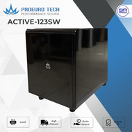 (ใช้โค้ดลดอีก10%) PROEUROTECH ACTIVE 123SW ตู้ซับมีขยาย 12 นิ้ว ซับวูฟเฟอร์ ซับเบส Subwoofer 500W AC
