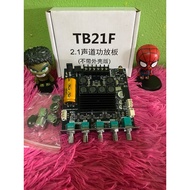 ZK TB21F แท้ แอมป์จิ๋วแรงๆ12-24vแอมป์จิ๋วบลูทูธ แอมป์ zk tb21f อุปกรณ์รับและขยายเสียง แอมป์จิ๋ว tb21