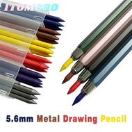 ITOMORO Automatic Pencil, 5.6mm Metal Mechanical Pencil, Creative Sketch Comics Design 2B/4B/6B/8B P