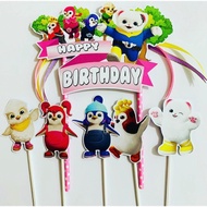 Badanamu Pink Birthday Cake Topper / Birthday Cake Decoration