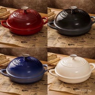 Enamel Stew Pot Export Bread Pot Universal Gas Shallow Pot Enamel Baking Cast Iron Oven European Bre