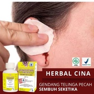 Herbal Cina Gendang Telinga Pecah BPOM Er Long Zuo Ci Wan Obat Telinga Berdenging Tuli Budeg Tinnit