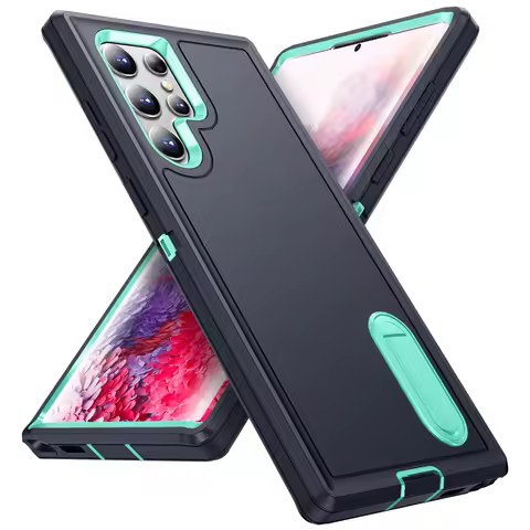 Phone Case for Samsung Galaxy S23 Ultra S23 Plus S 23 FE S23Ultra Kickstand Holder Protective Funda 
